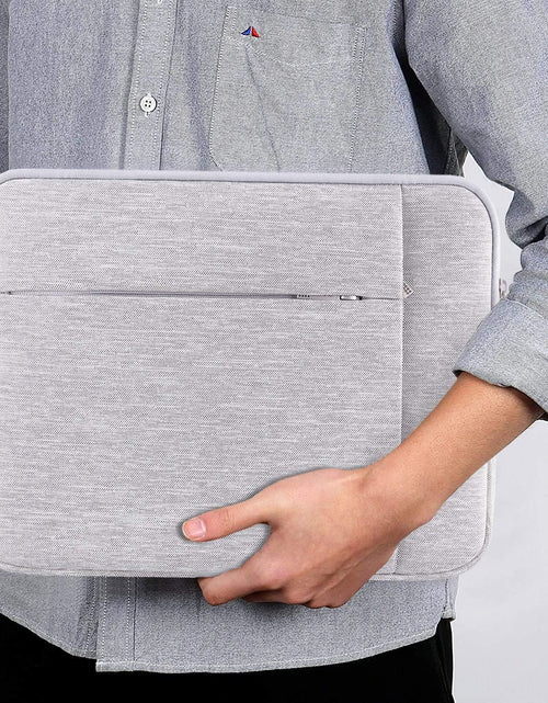 Load image into Gallery viewer, 15.6 Inch Laptop Sleeve Case Computer Bag for 15.6" Acer Aspire/Predator, Inspiron, ASUS Zenbook Pro 15 Vivobook, HP Pavilion, Lenovo Ideapad 330, Thinkpad E590, Chromebook Water Resistant, Gray
