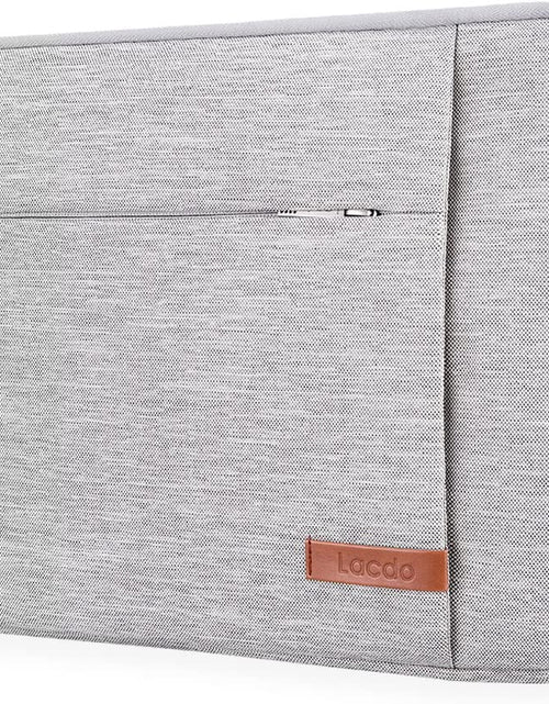 Load image into Gallery viewer, 15.6 Inch Laptop Sleeve Case Computer Bag for 15.6" Acer Aspire/Predator, Inspiron, ASUS Zenbook Pro 15 Vivobook, HP Pavilion, Lenovo Ideapad 330, Thinkpad E590, Chromebook Water Resistant, Gray
